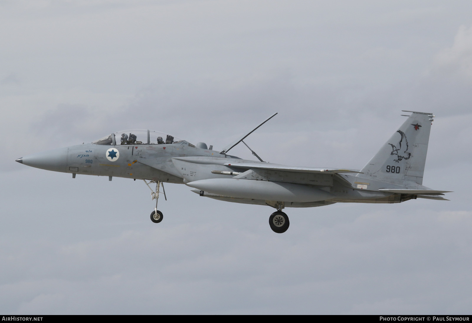 Aircraft Photo of 980 | McDonnell Douglas F-15D Eagle | Israel - Air Force | AirHistory.net #163151