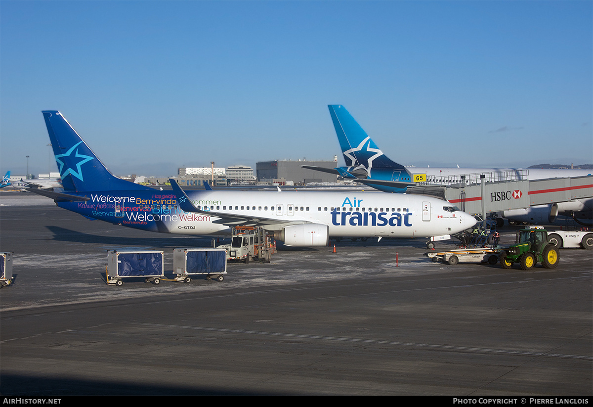 Aircraft Photo of C-GTQJ | Boeing 737-8Q8 | Air Transat | AirHistory.net #163163