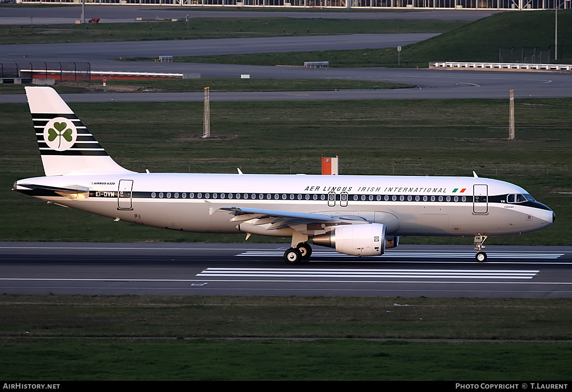 Aircraft Photo of EI-DVM | Airbus A320-214 | Aer Lingus | Aer Lingus - Irish International Airlines | AirHistory.net #163167