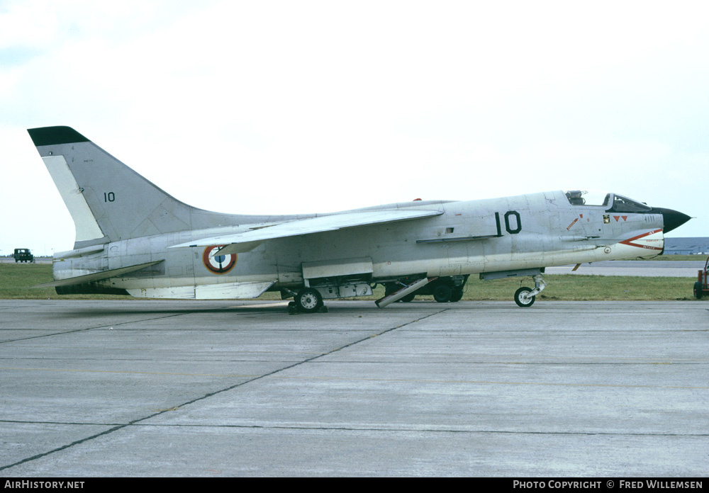 Aircraft Photo of 10 | Vought F-8E(FN) Crusader | France - Navy | AirHistory.net #163181