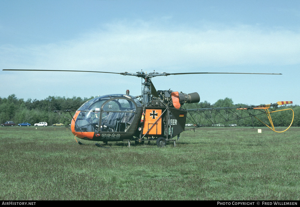 Aircraft Photo of 7668 | Sud SE-3130 Alouette II | Germany - Army | AirHistory.net #163189