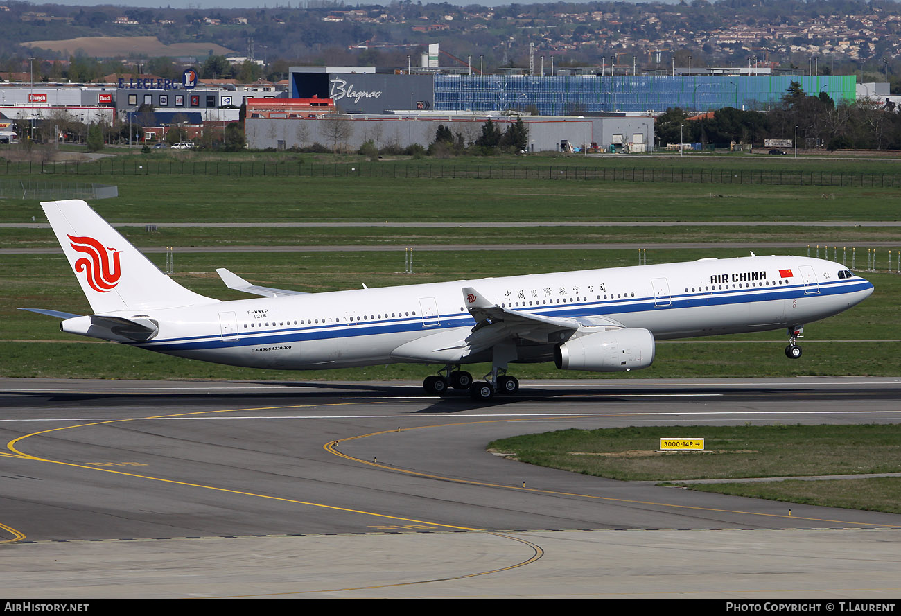 Aircraft Photo of F-WWKP | Airbus A330-343 | Air China | AirHistory.net #163200