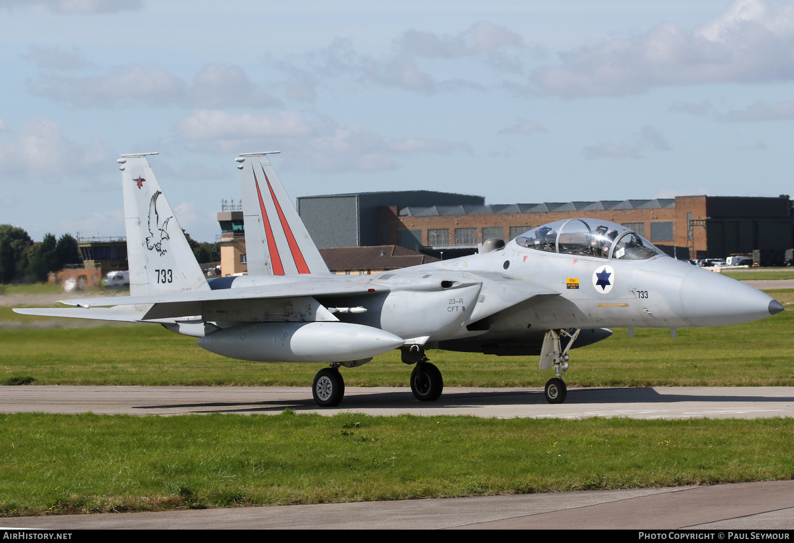 Aircraft Photo of 733 | McDonnell Douglas F-15D Baz | Israel - Air Force | AirHistory.net #163215