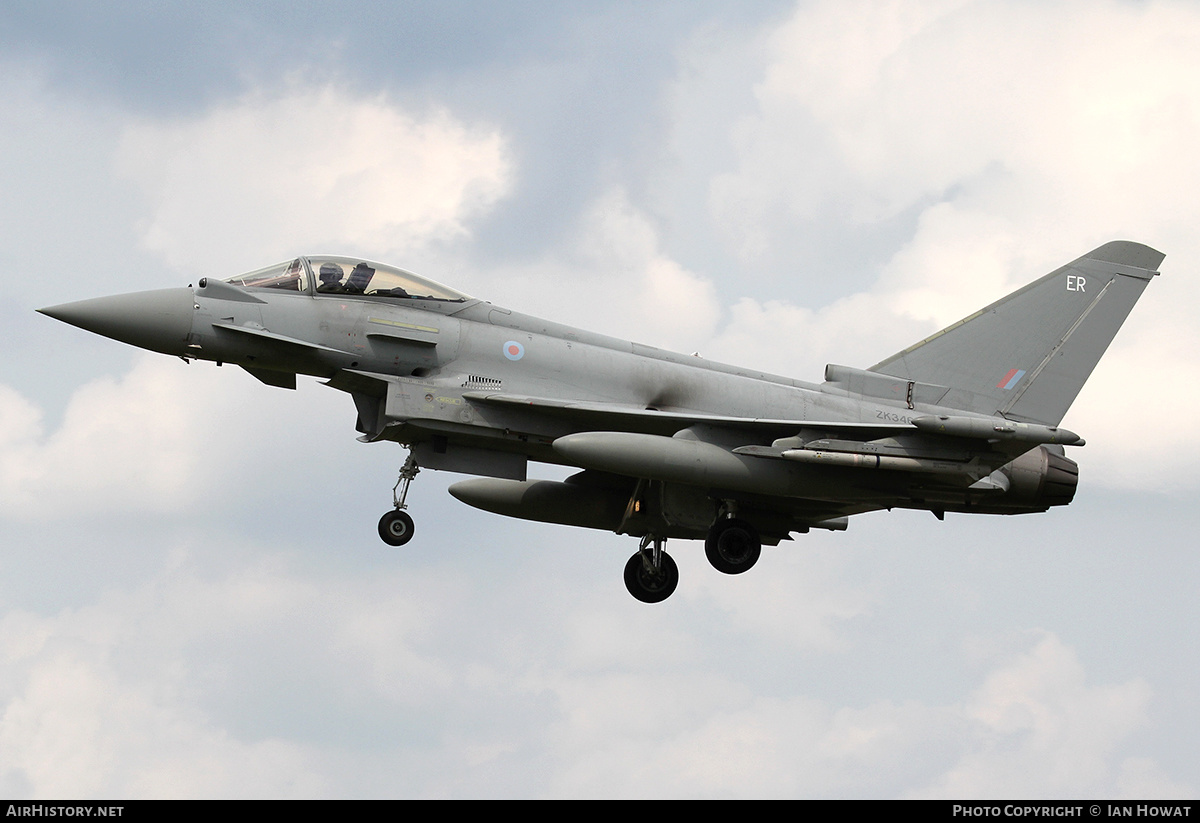 Aircraft Photo of ZK346 | Eurofighter EF-2000 Typhoon FGR4 | UK - Air Force | AirHistory.net #163217