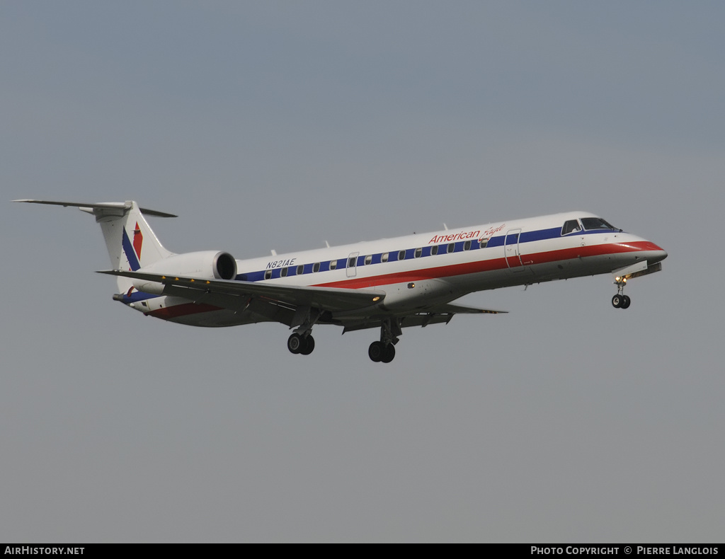 Aircraft Photo of N821AE | Embraer ERJ-140LR (EMB-135KL) | American Eagle | AirHistory.net #163227