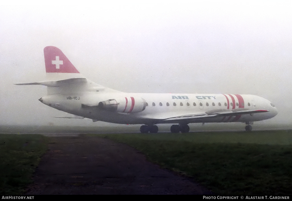 Aircraft Photo of HB-ICJ | Sud SE-210 Caravelle 10B3 Super B | Air City | AirHistory.net #163246