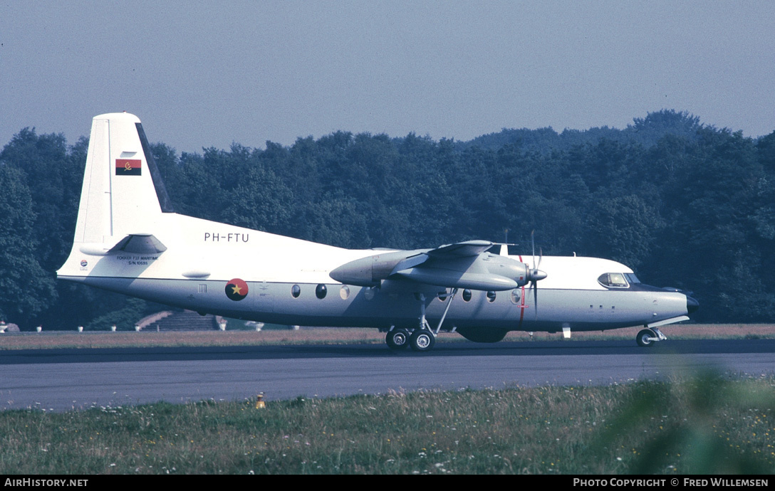 Aircraft Photo of PH-FTU | Fokker F27-200MAR Maritime | Angola - Air Force | AirHistory.net #163251