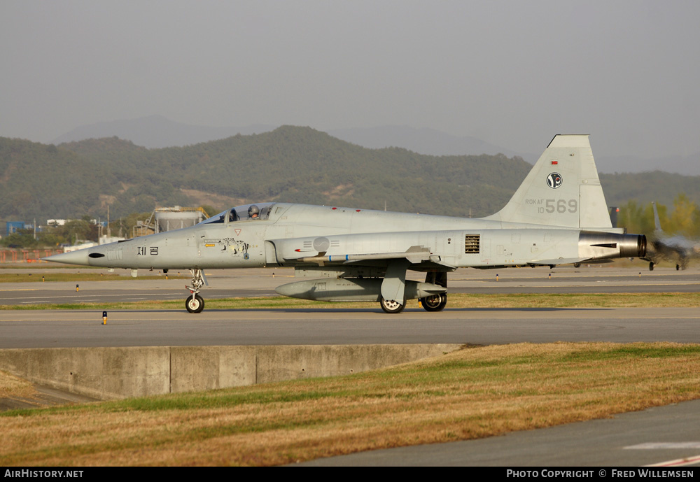 Aircraft Photo of 10-569 | Northrop KF-5E Jegongho | South Korea - Air Force | AirHistory.net #163254
