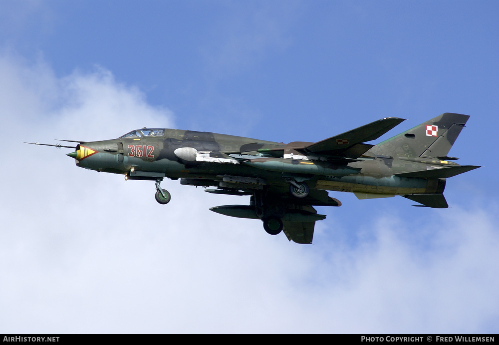 Aircraft Photo of 3612 | Sukhoi Su-22M4 | Poland - Air Force | AirHistory.net #163261