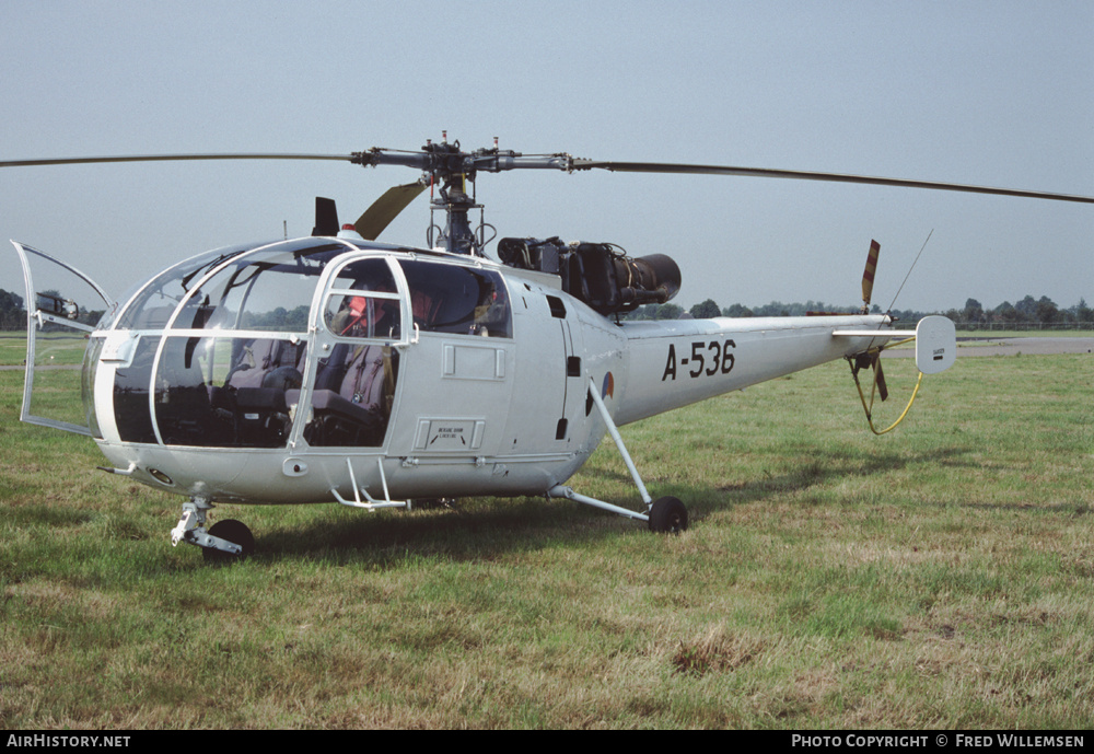 Aircraft Photo of A-536 | Sud SE-3160 Alouette III | Netherlands - Air Force | AirHistory.net #163265