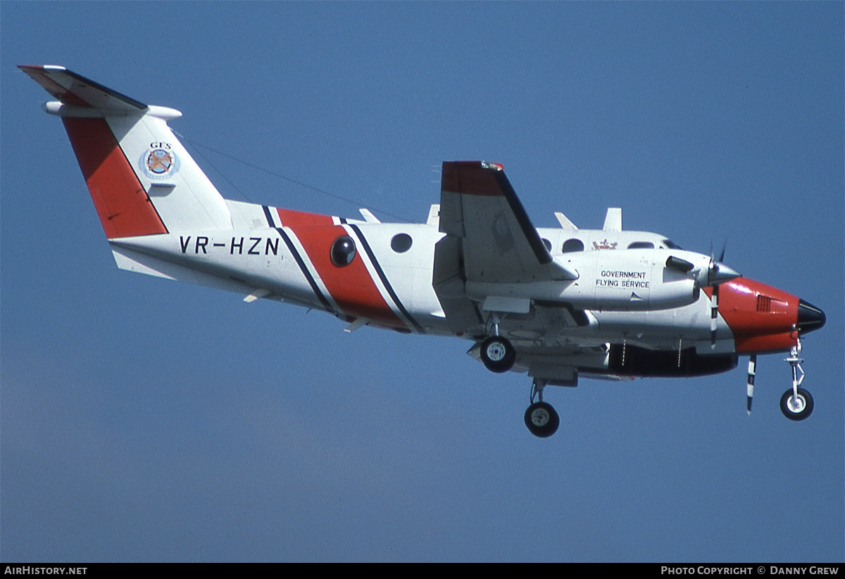 Aircraft Photo of VR-HZN | Beech B200C Super King Air | Government Flying Service | AirHistory.net #163269