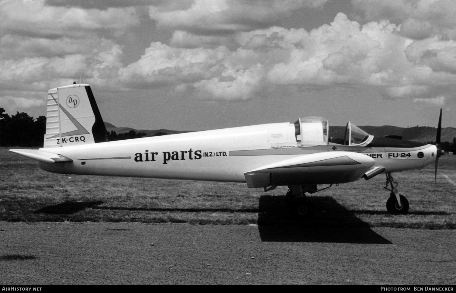 Aircraft Photo of ZK-CRQ | Fletcher FU-24 Mk.II | Air Parts | AirHistory.net #163275