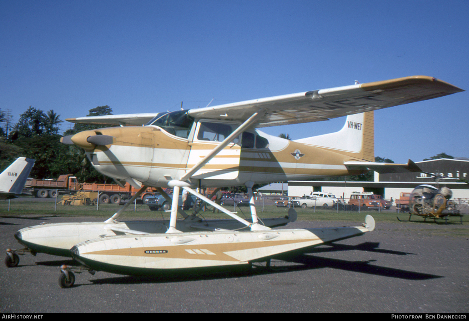 Aircraft Photo of VH-WET | Cessna 185A Skywagon | Missionary Aviation Fellowship - MAF | AirHistory.net #163284