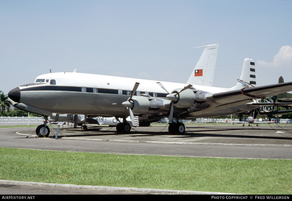 Aircraft Photo of 43536 | Douglas DC-6B | Taiwan - Air Force | AirHistory.net #163290