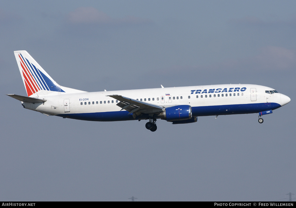 Aircraft Photo of EI-DDK | Boeing 737-4S3 | Transaero Airlines | AirHistory.net #163291