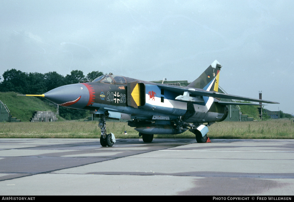 Aircraft Photo of 2026 | Mikoyan-Gurevich MiG-23ML | Germany - Air Force | AirHistory.net #163302