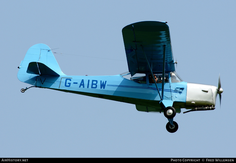 Aircraft Photo of G-AIBW | Auster J-1N Alpha | AirHistory.net #163305