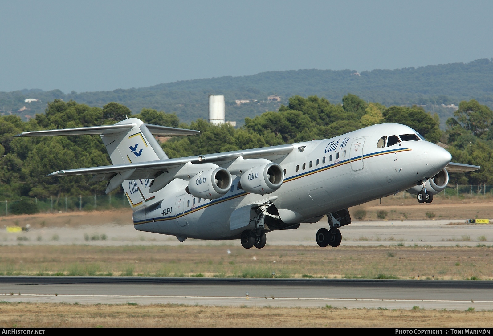 Aircraft Photo of I-FLRU | British Aerospace BAe-146-200 | Club Air | AirHistory.net #163323