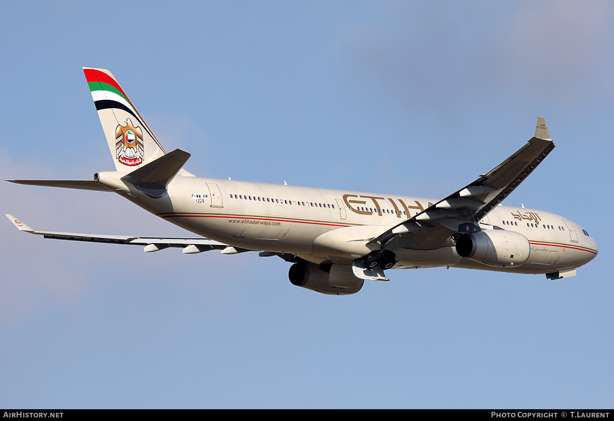 Aircraft Photo of F-WWKM | Airbus A330-343 | Etihad Airways | AirHistory.net #163326