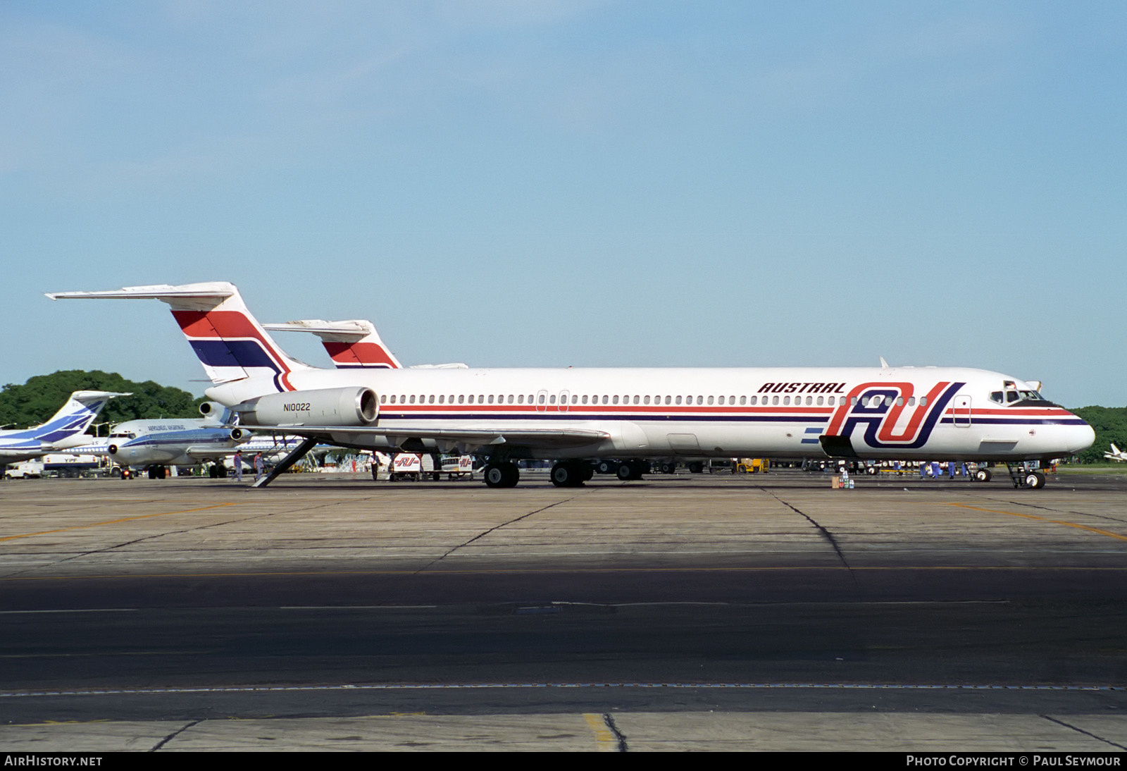 Aircraft Photo of N10022 | McDonnell Douglas MD-81 (DC-9-81) | Austral Líneas Aéreas | AirHistory.net #163353