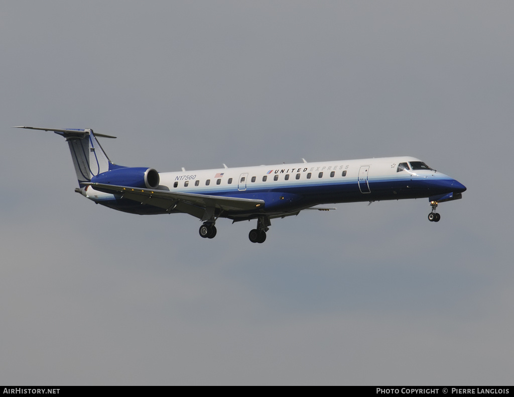 Aircraft Photo of N17560 | Embraer ERJ-145LR (EMB-145LR) | United Express | AirHistory.net #163364