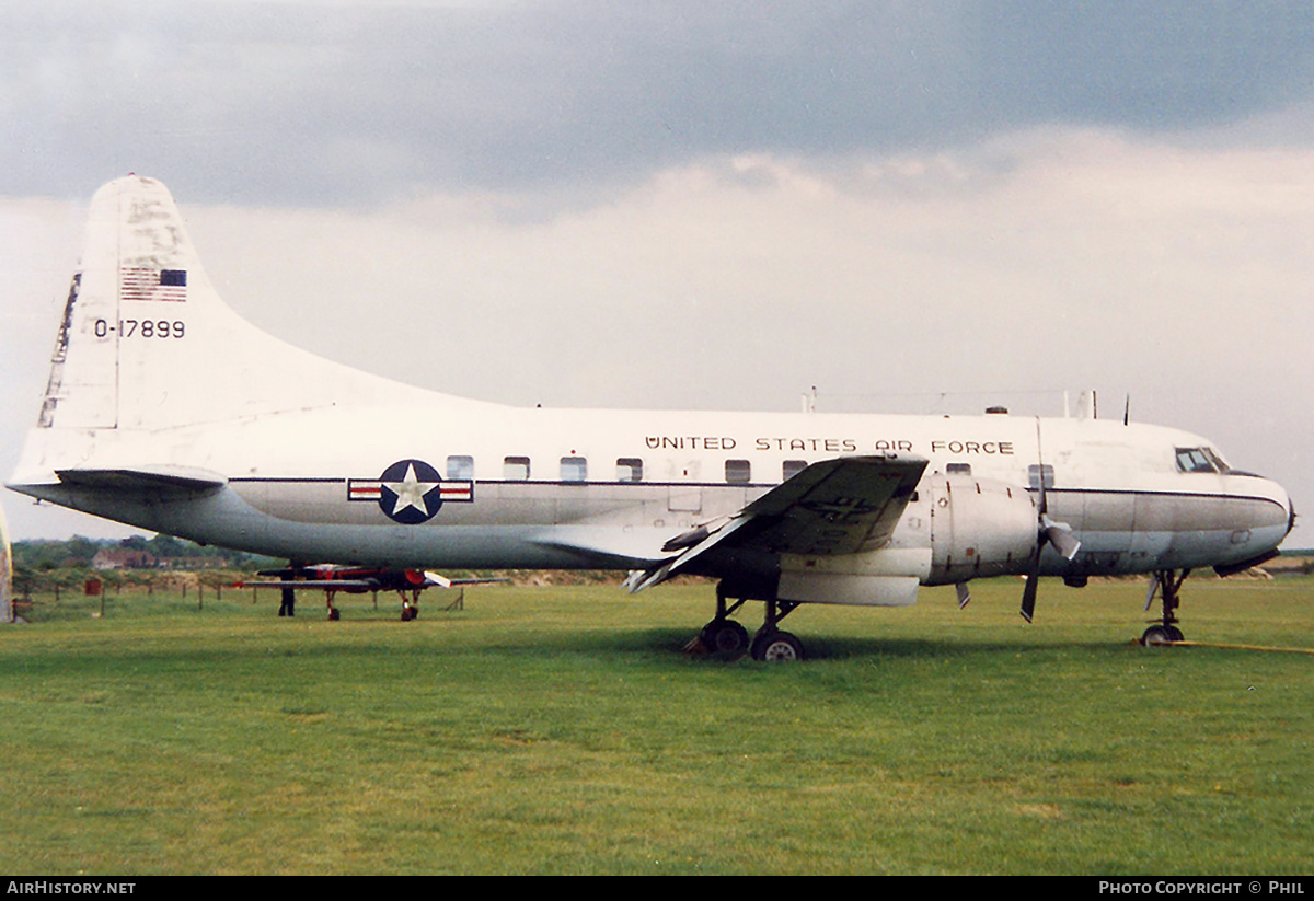 Aircraft Photo of 51-7899 / 0-17899 | Convair VT-29B | USA - Air Force | AirHistory.net #163370