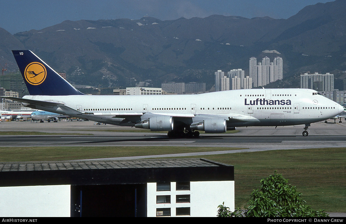 Aircraft Photo of D-ABVD | Boeing 747-430 | Lufthansa | AirHistory.net #163374