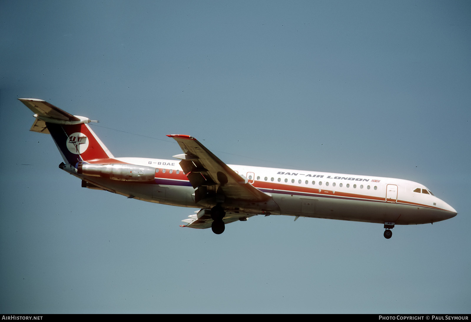 Aircraft Photo of G-BDAE | BAC 111-518FG One-Eleven | Dan-Air London | AirHistory.net #163379