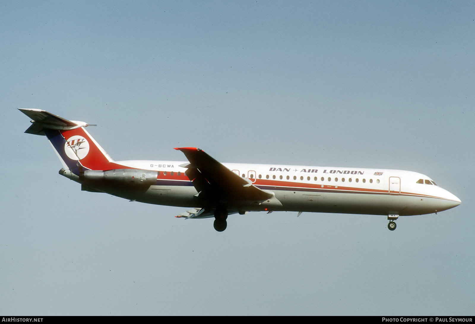 Aircraft Photo of G-BCWA | BAC 111-518FG One-Eleven | Dan-Air London | AirHistory.net #163391