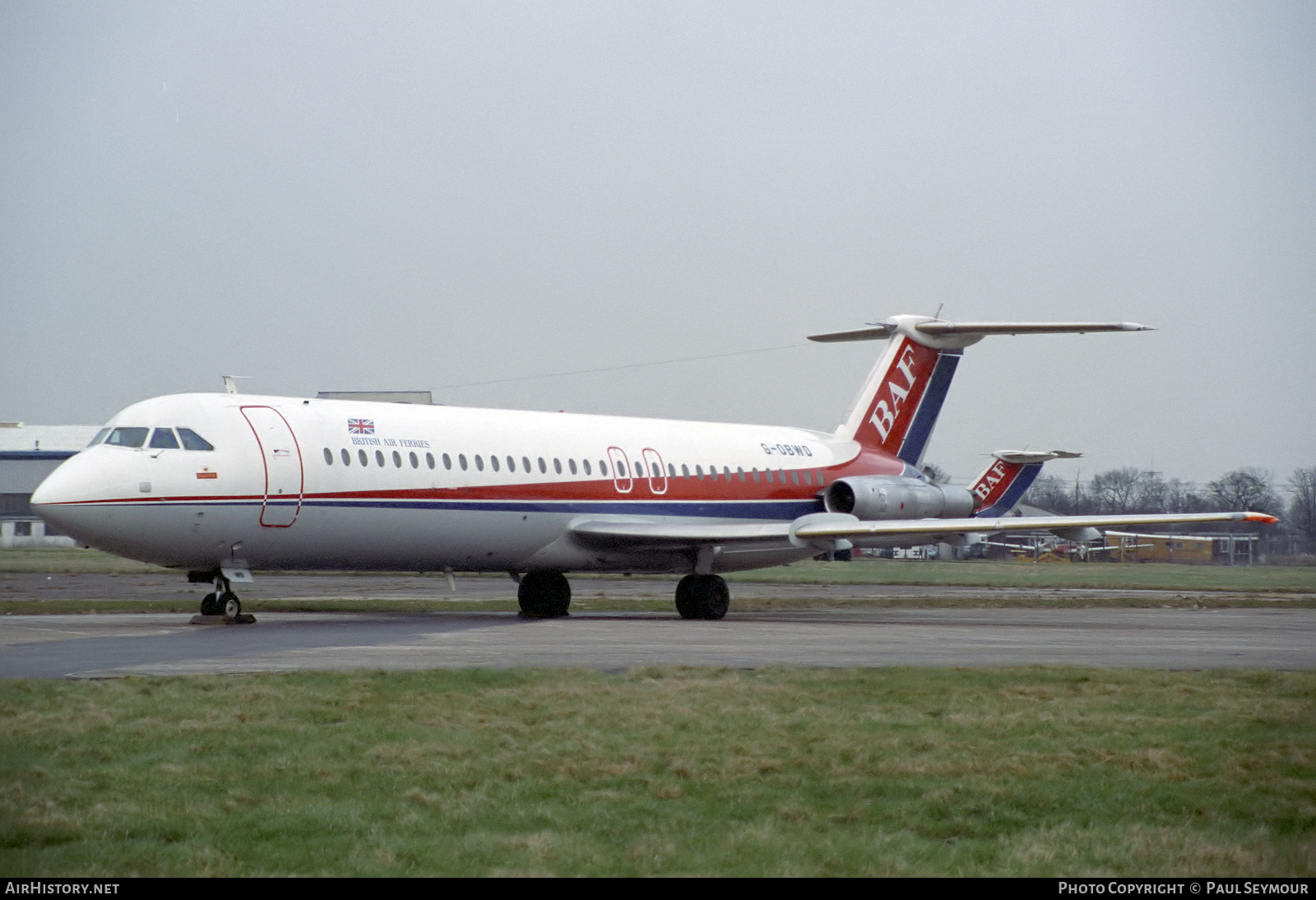 Aircraft Photo of G-OBWD | BAC 111-518FG One-Eleven | British Air Ferries - BAF | AirHistory.net #163397
