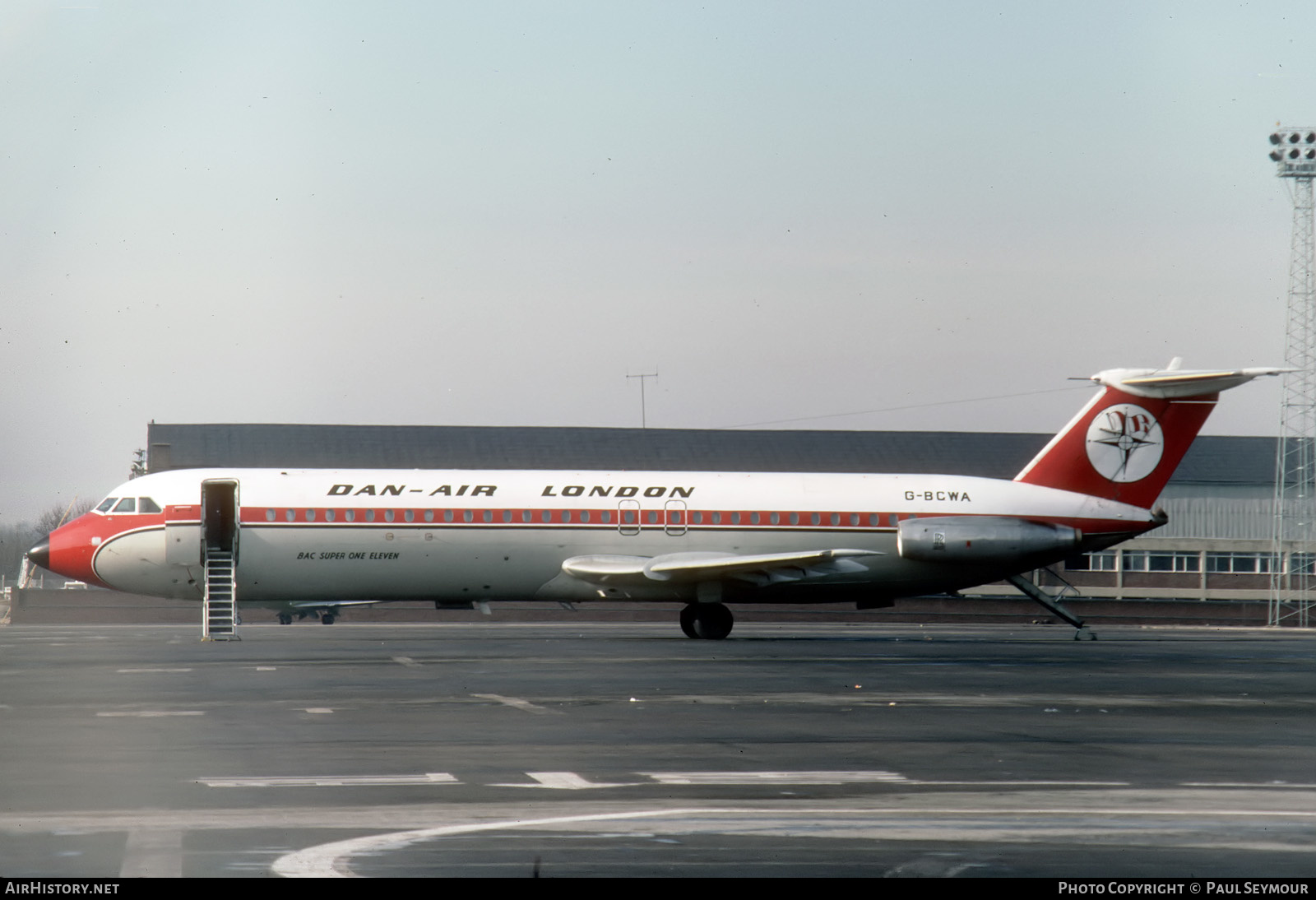 Aircraft Photo of G-BCWA | BAC 111-518FG One-Eleven | Dan-Air London | AirHistory.net #163398