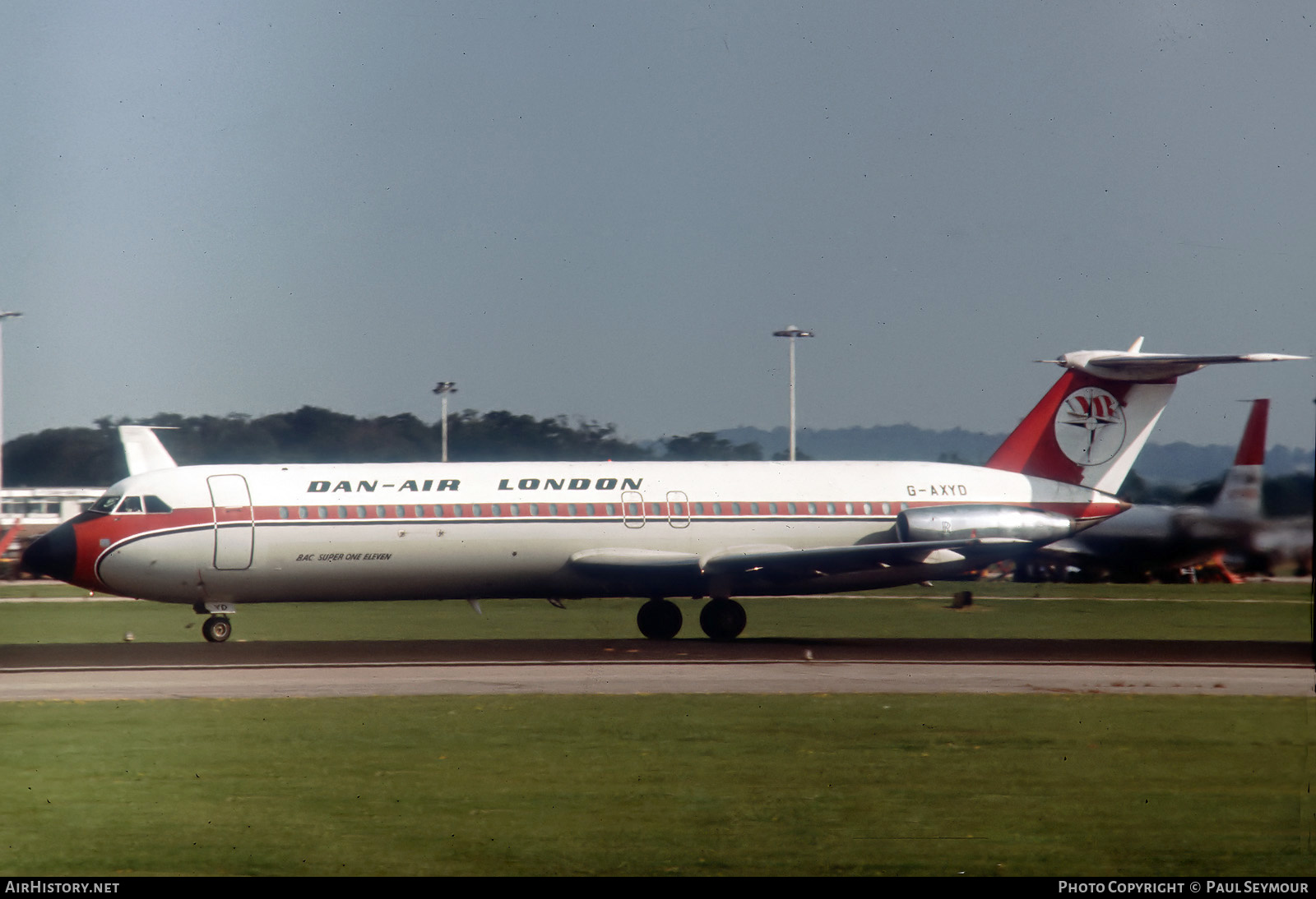 Aircraft Photo of G-AXYD | BAC 111-509EW One-Eleven | Dan-Air London | AirHistory.net #163412