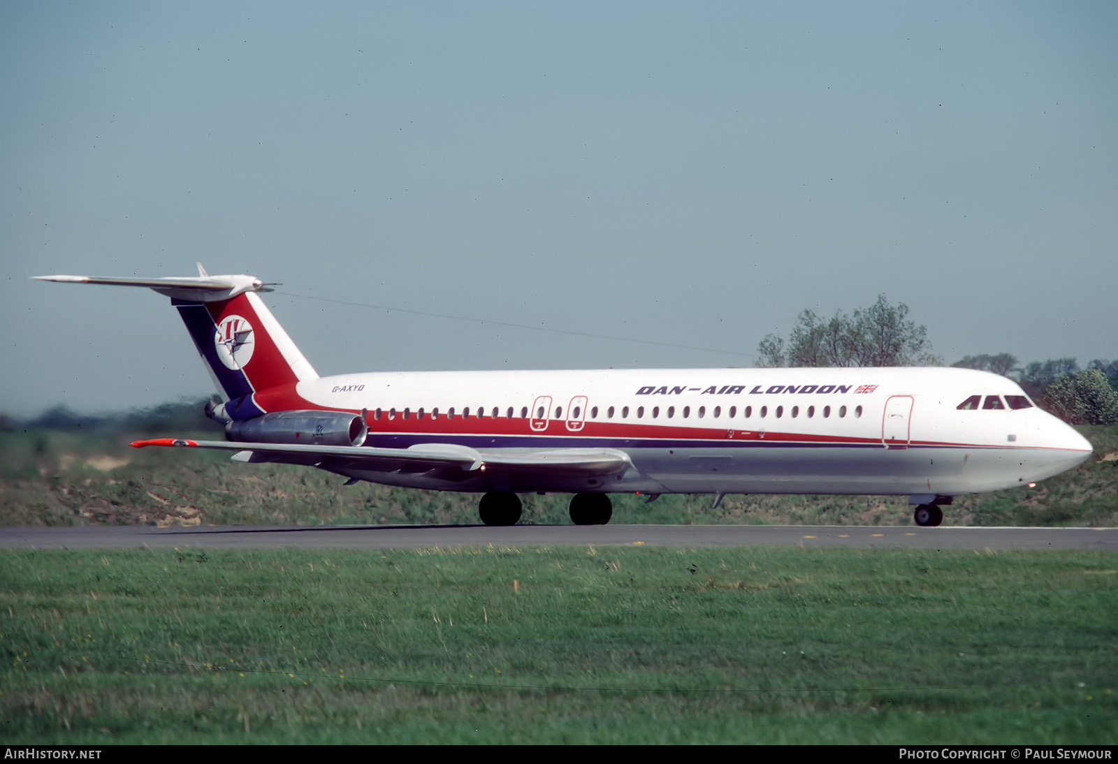 Aircraft Photo of G-AXYD | BAC 111-509EW One-Eleven | Dan-Air London | AirHistory.net #163414