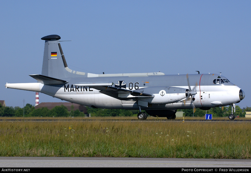 Aircraft Photo of 6106 | Bréguet 1150/Elint Atlantic | Germany - Navy | AirHistory.net #163430
