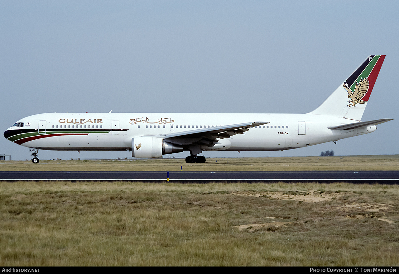 Aircraft Photo of A4O-GV | Boeing 767-3P6/ER | Gulf Air | AirHistory.net #163455