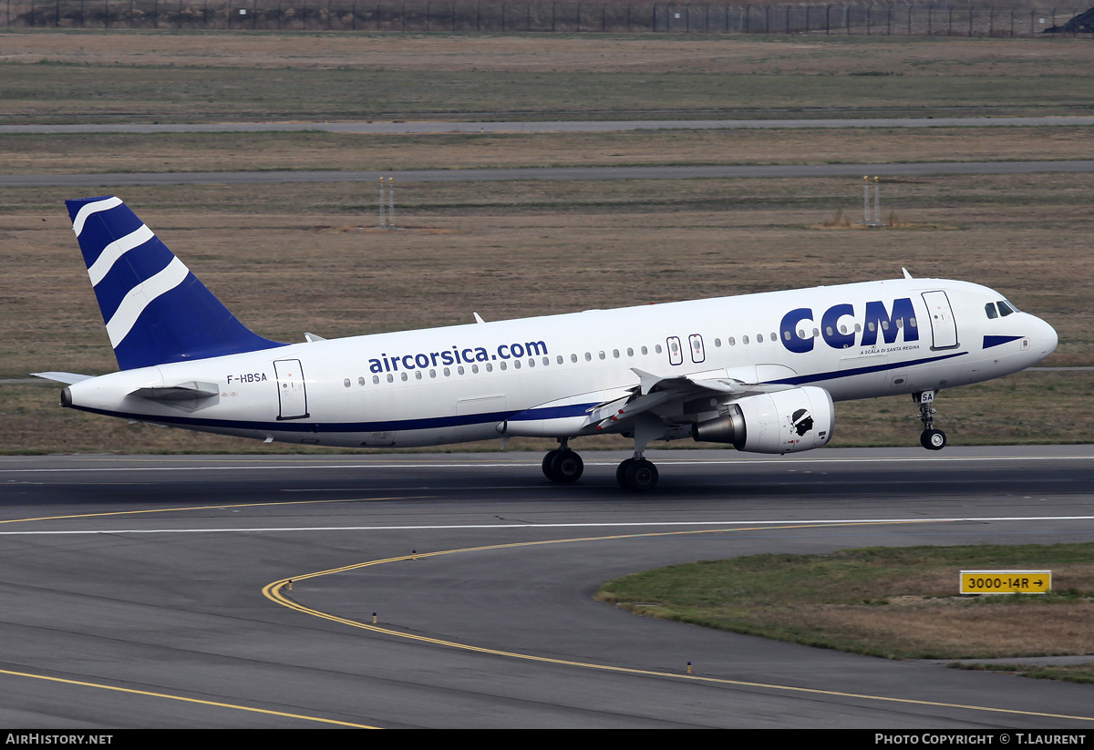 Aircraft Photo of F-HBSA | Airbus A320-216 | CCM Airlines - Compagnie Corse Méditerranée | AirHistory.net #163457