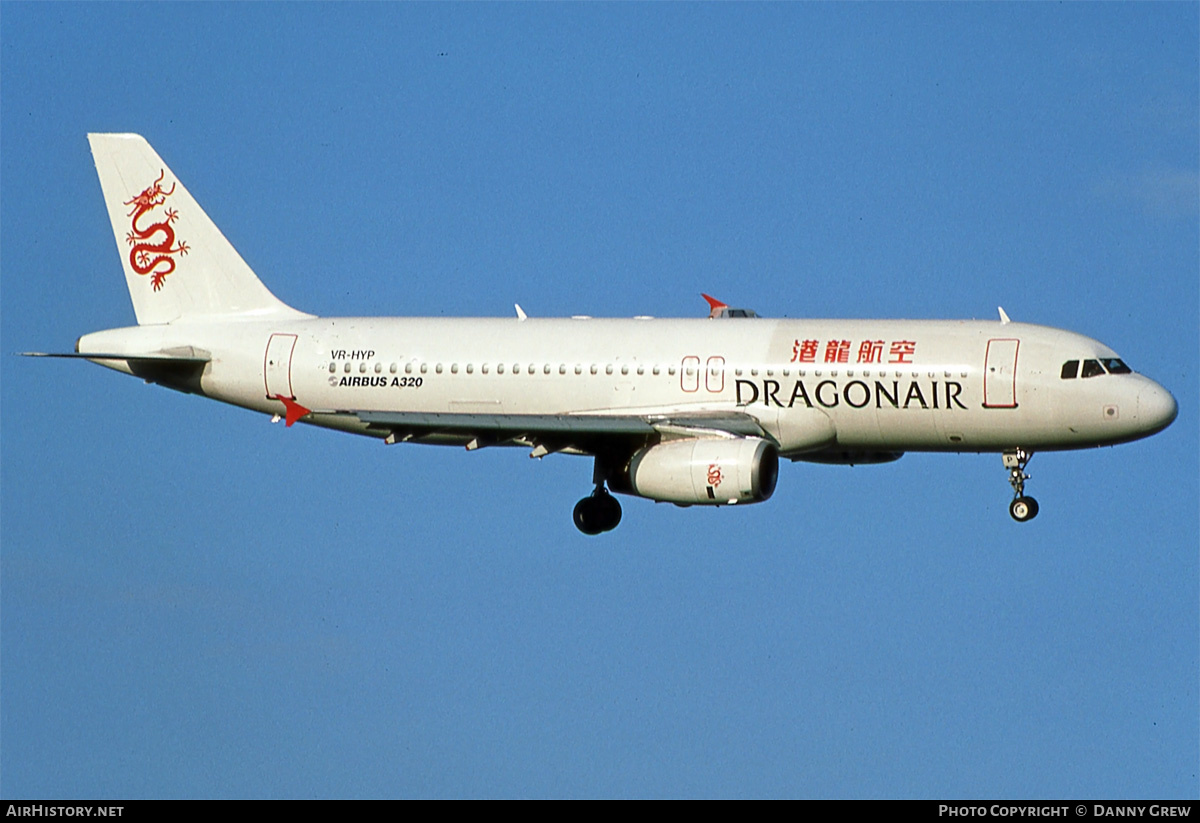 Aircraft Photo of VR-HYP | Airbus A320-231 | Dragonair | AirHistory.net #163463