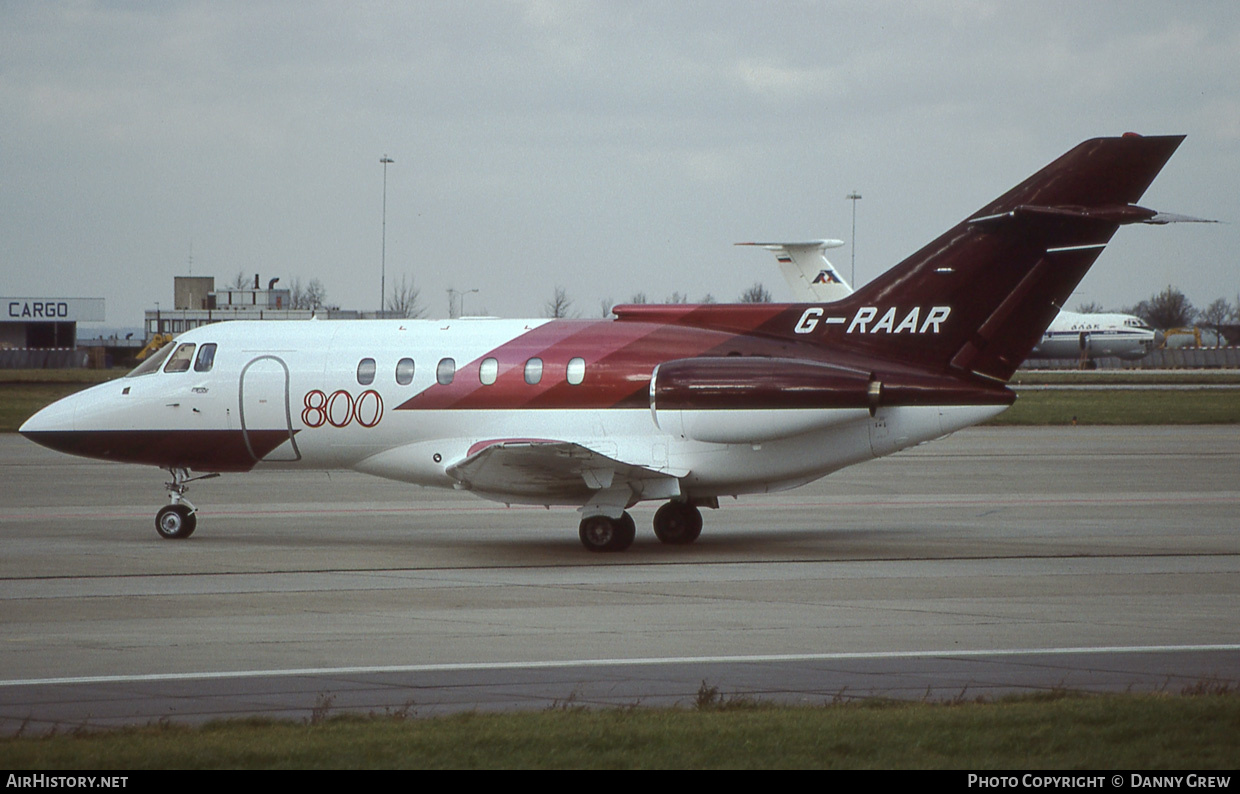 Aircraft Photo of G-RAAR | British Aerospace BAe-125-800B | AirHistory.net #163465