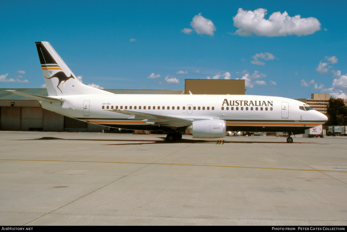 Aircraft Photo of VH-TAI | Boeing 737-376 | Australian Airlines | AirHistory.net #163480