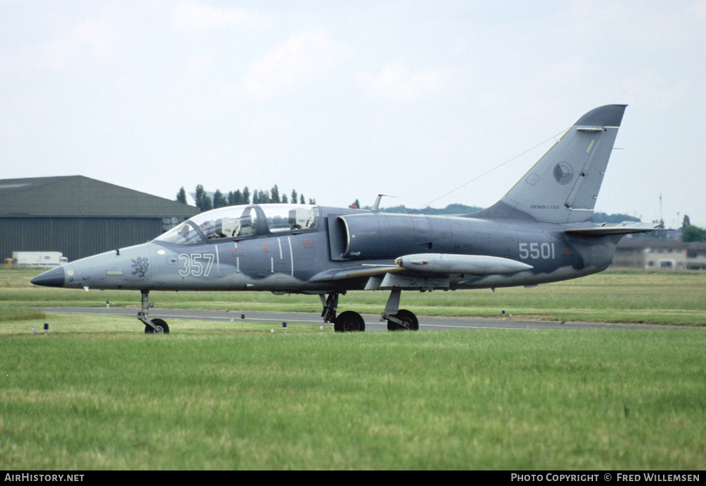 Aircraft Photo of 5501 | Aero L-139 Albatros 2000 | Czechia - Air Force | AirHistory.net #163494