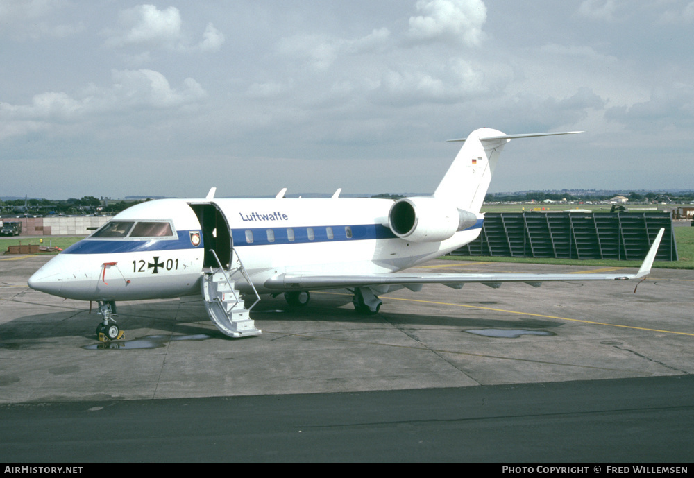 Aircraft Photo of 1201 | Canadair Challenger 601 (CL-600-2A12) | Germany - Air Force | AirHistory.net #163495