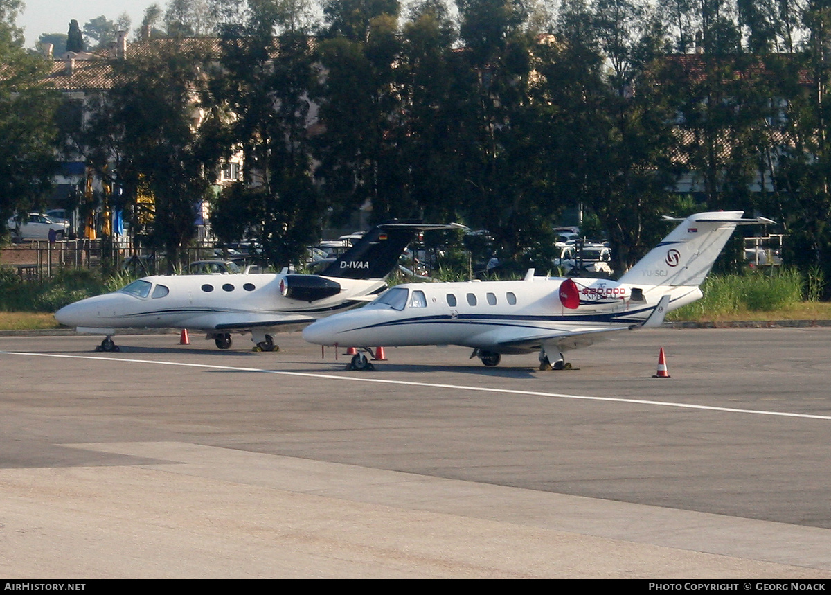 Aircraft Photo of YU-SCJ | Cessna 525 CitationJet | AirHistory.net #163516