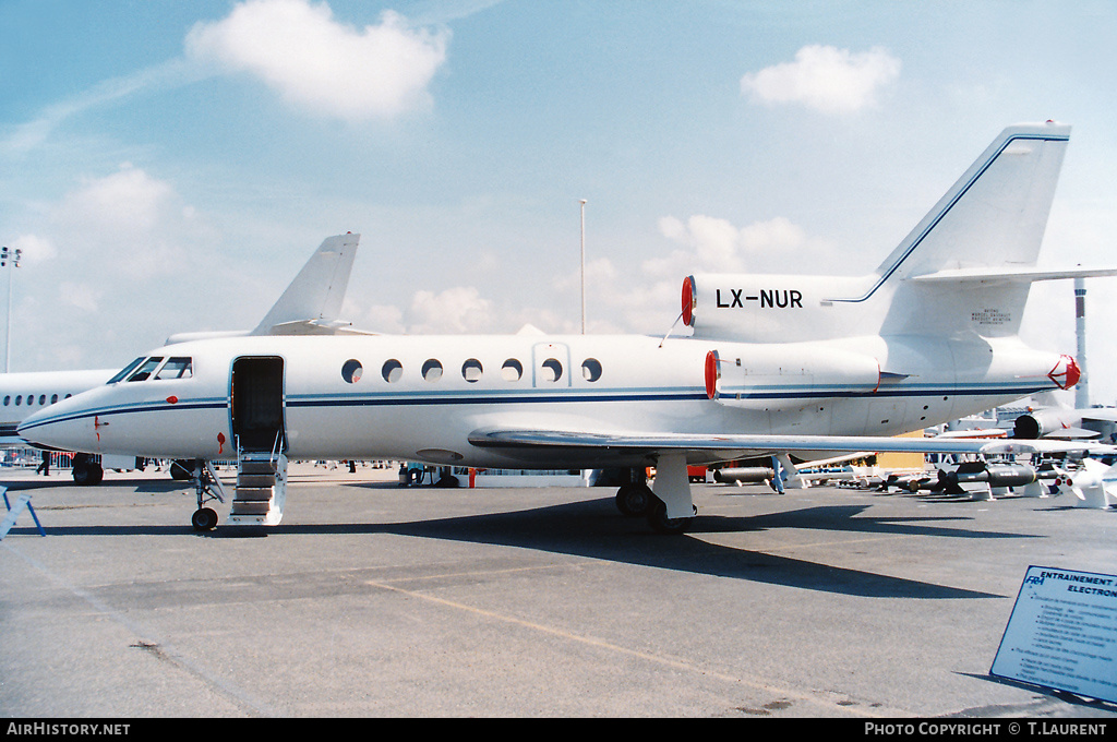 Aircraft Photo of LX-NUR | Dassault Falcon 50 | AirHistory.net #163519