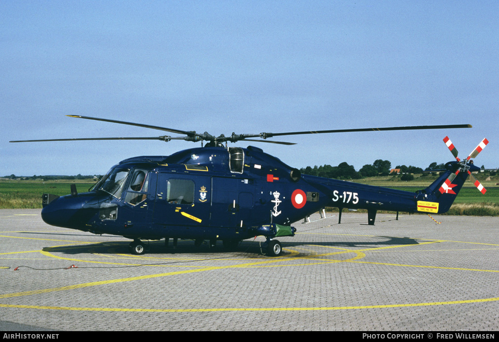 Aircraft Photo of S-175 | Westland WG-13 Lynx Mk80 | Denmark - Navy | AirHistory.net #163545