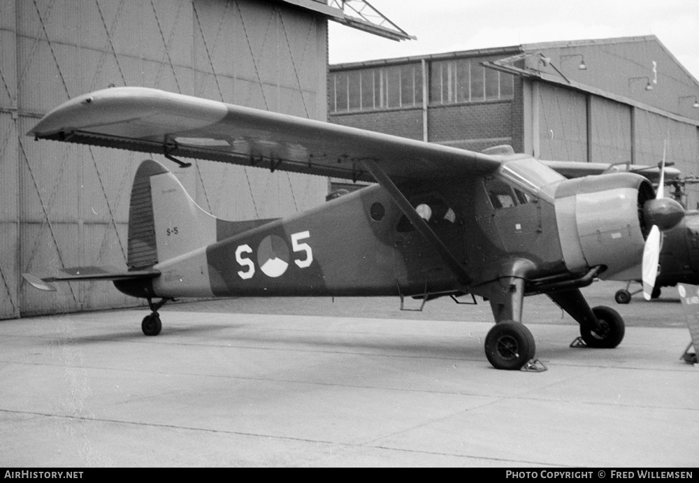 Aircraft Photo of S-5 | De Havilland Canada U-6A Beaver | Netherlands - Air Force | AirHistory.net #163559
