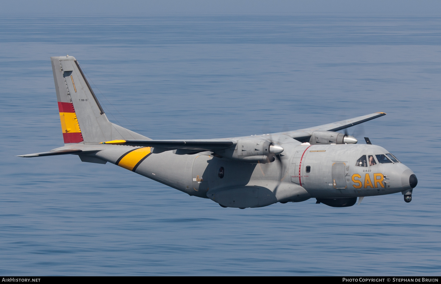 Aircraft Photo of D4-03 / T19B-10 | CASA/IPTN CN235M-100 MPA | Spain - Air Force | AirHistory.net #163576