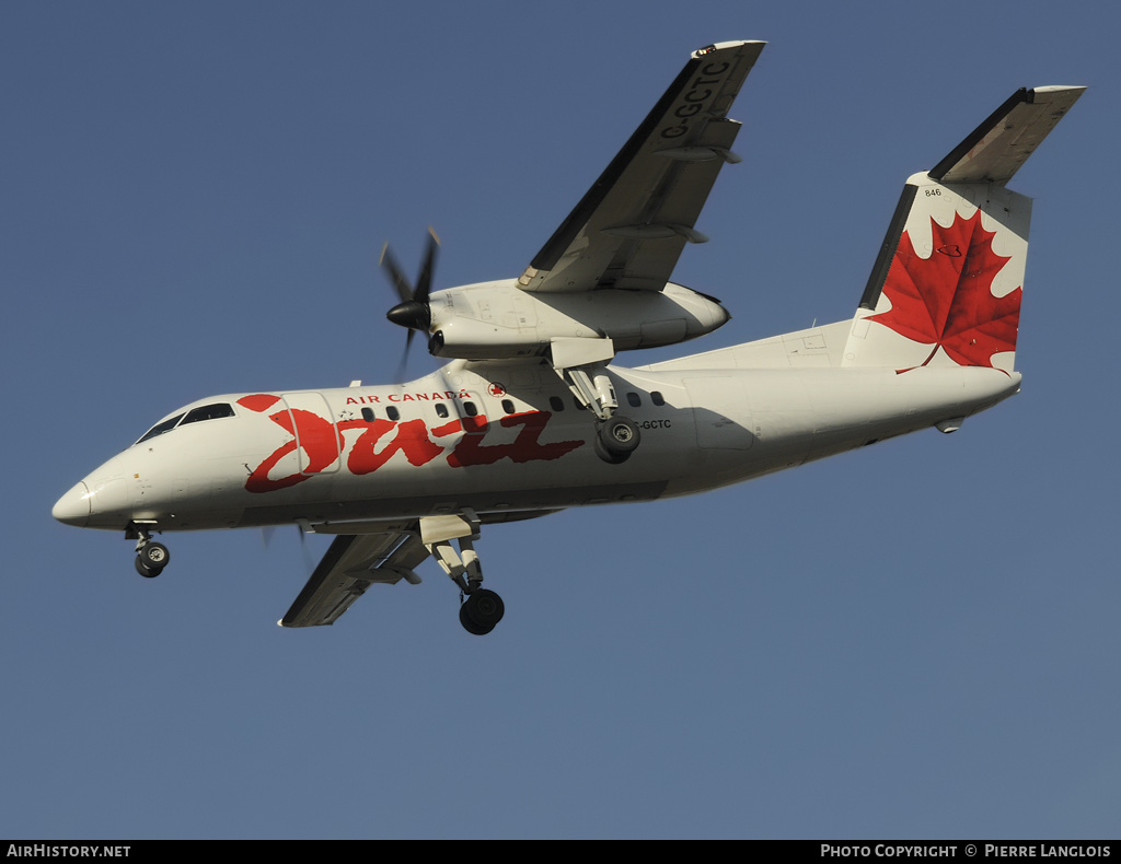 Aircraft Photo of C-GCTC | De Havilland Canada DHC-8-102 Dash 8 | Air Canada Jazz | AirHistory.net #163587