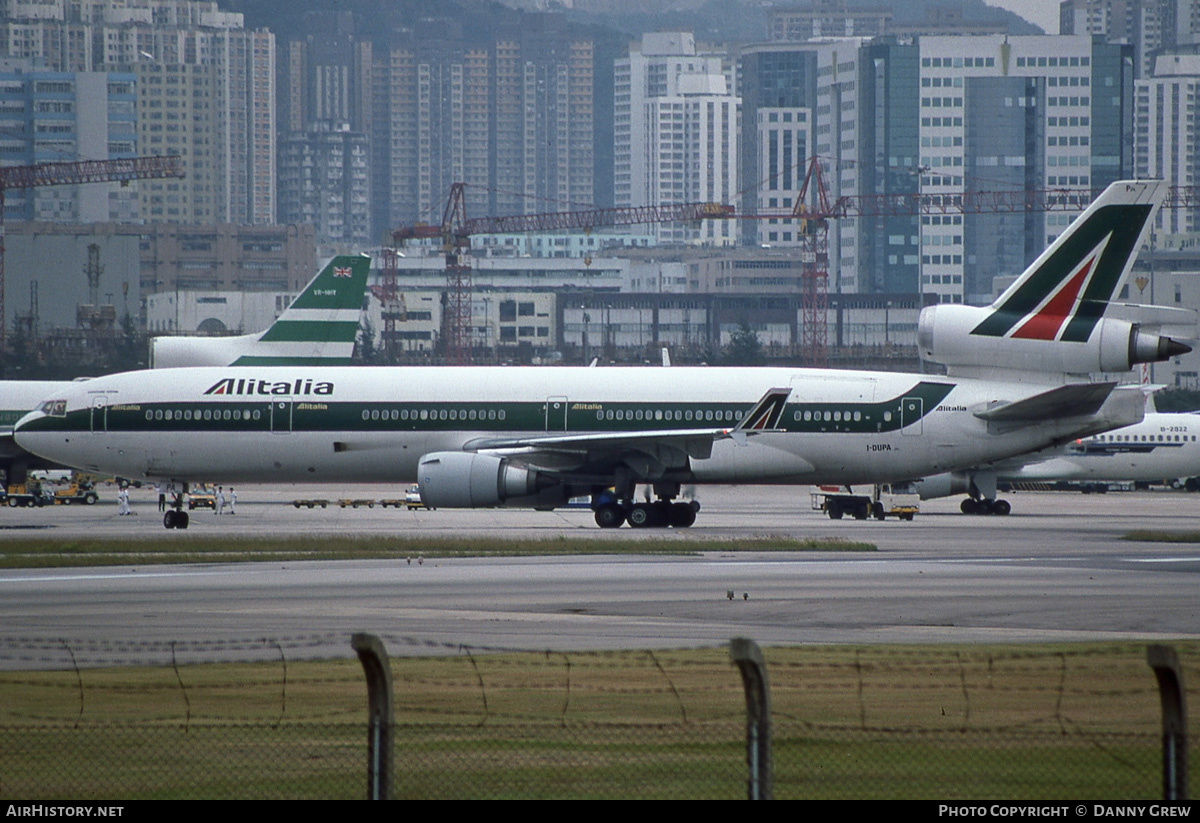 Aircraft Photo of I-DUPA | McDonnell Douglas MD-11 | Alitalia | AirHistory.net #163589