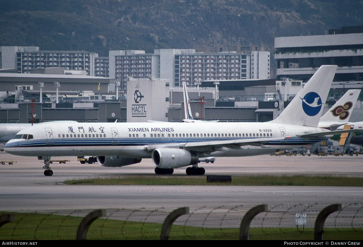 Aircraft Photo of B-2829 | Boeing 757-25C | Xiamen Airlines | AirHistory.net #163592