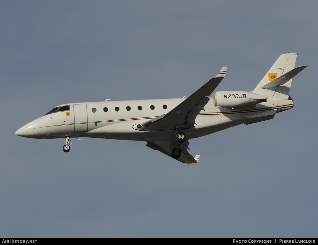 Aircraft Photo of N200JB | Israel Aircraft Industries Gulfstream G200 | AirHistory.net #163594